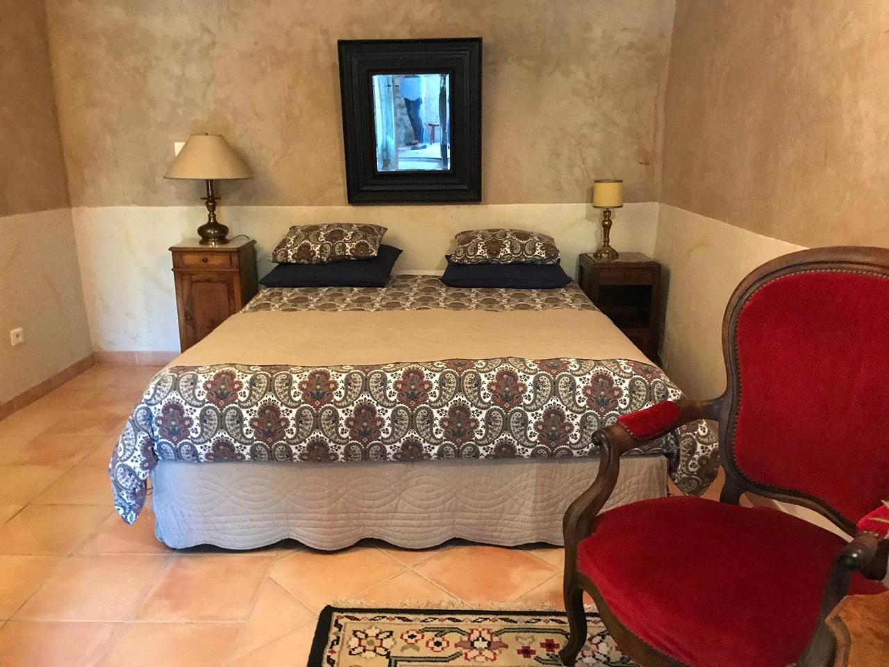 La Bergerie Pradel Bed and Breakfast Le Beaucet Δωμάτιο φωτογραφία
